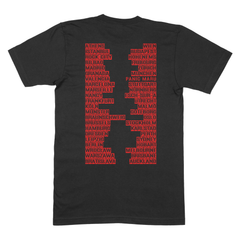 Panic Maru Tour 2026 Black T-Shirt