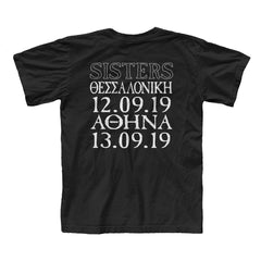 GREECE BLACK T-SHIRT